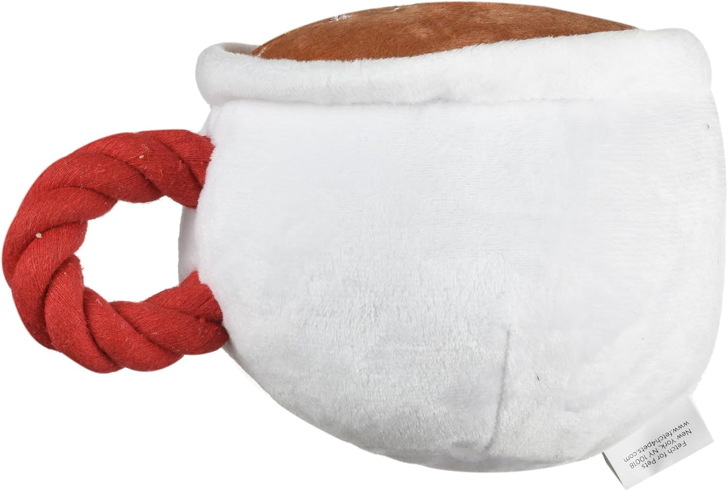 Friends TV Show Central Perk Coffee Cup Plush Dog Toy